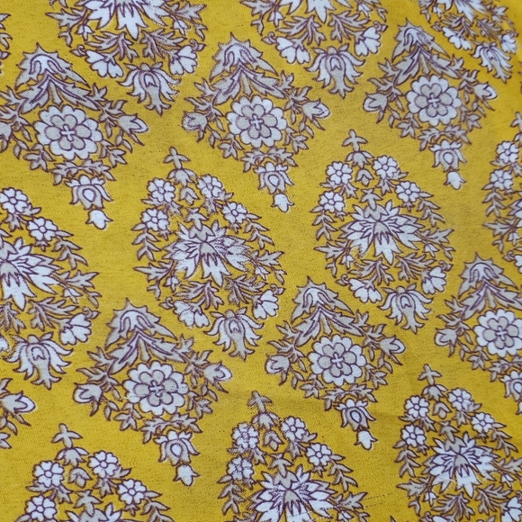 Darn Good Yarn Sari Silk Wrap Skirt Ankle Goddess - Picture 16 of 16